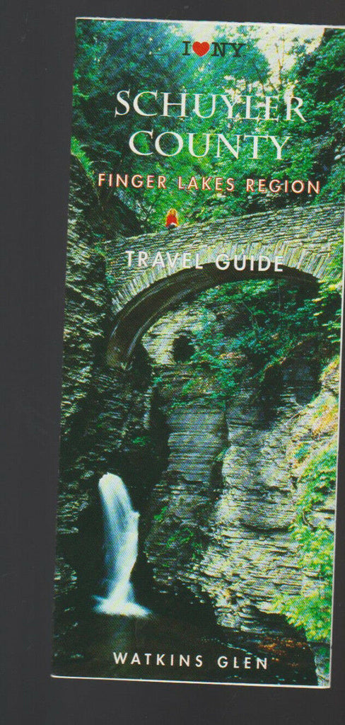 Schuyler County Finger Lakes Region Travel Guide NY Watkins Glen 1994