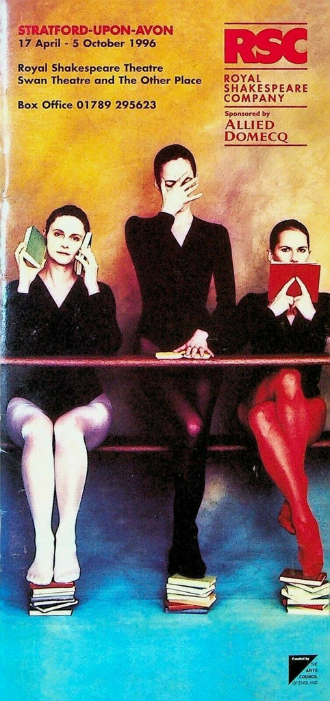 Royal Shakespeare Company Stratford-Upon-Avon 1996 Season Booklet