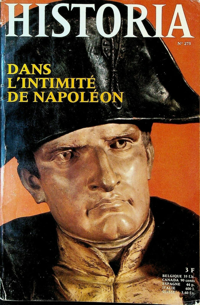 Historia Magazine August 1969 Napoleon California Gold Rush SF Earthquake