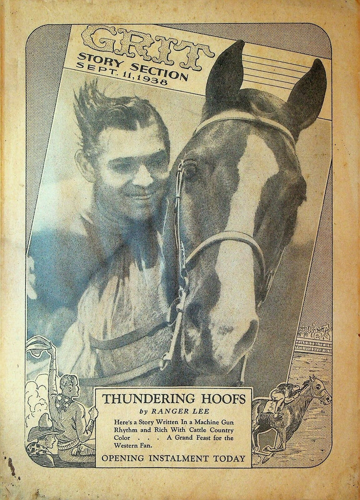 Grit Story Section September 11 1938 Ranger Lee Quentin Reynolds