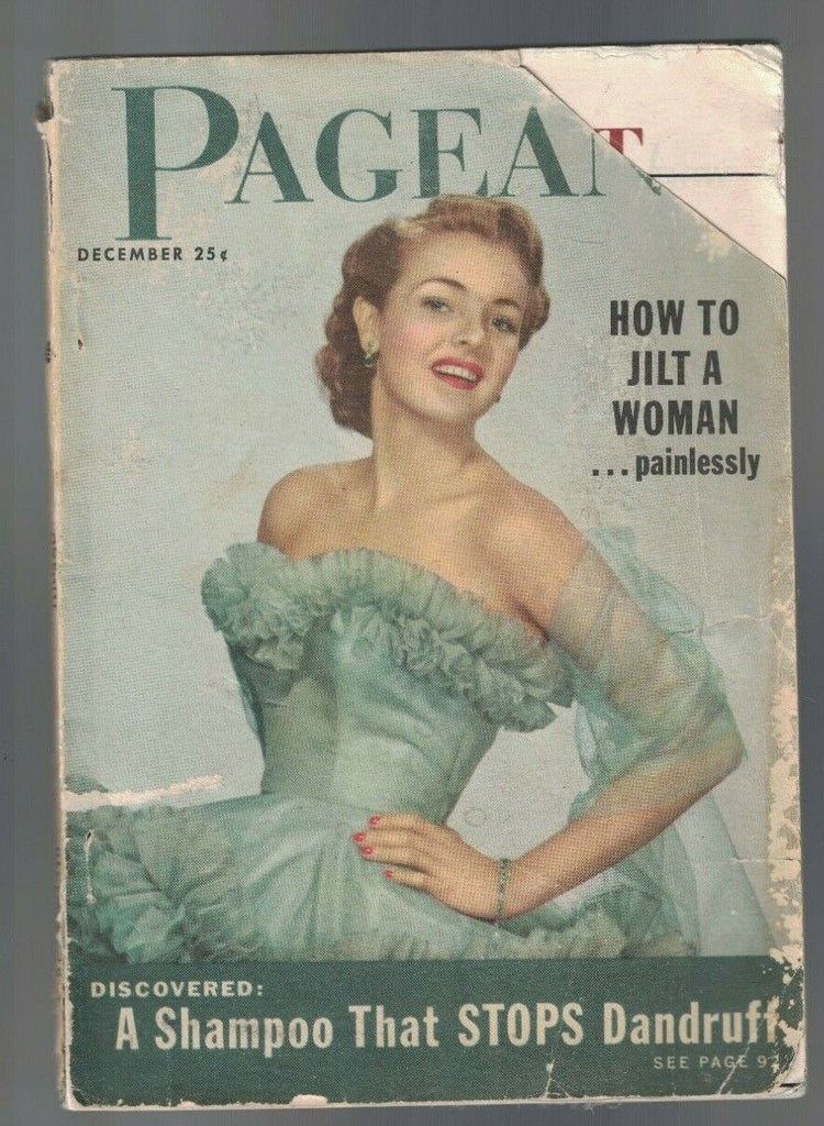 Pageant Magazine December 1952 Vampire Bats Red Grange Bing Crosby Eva Peron