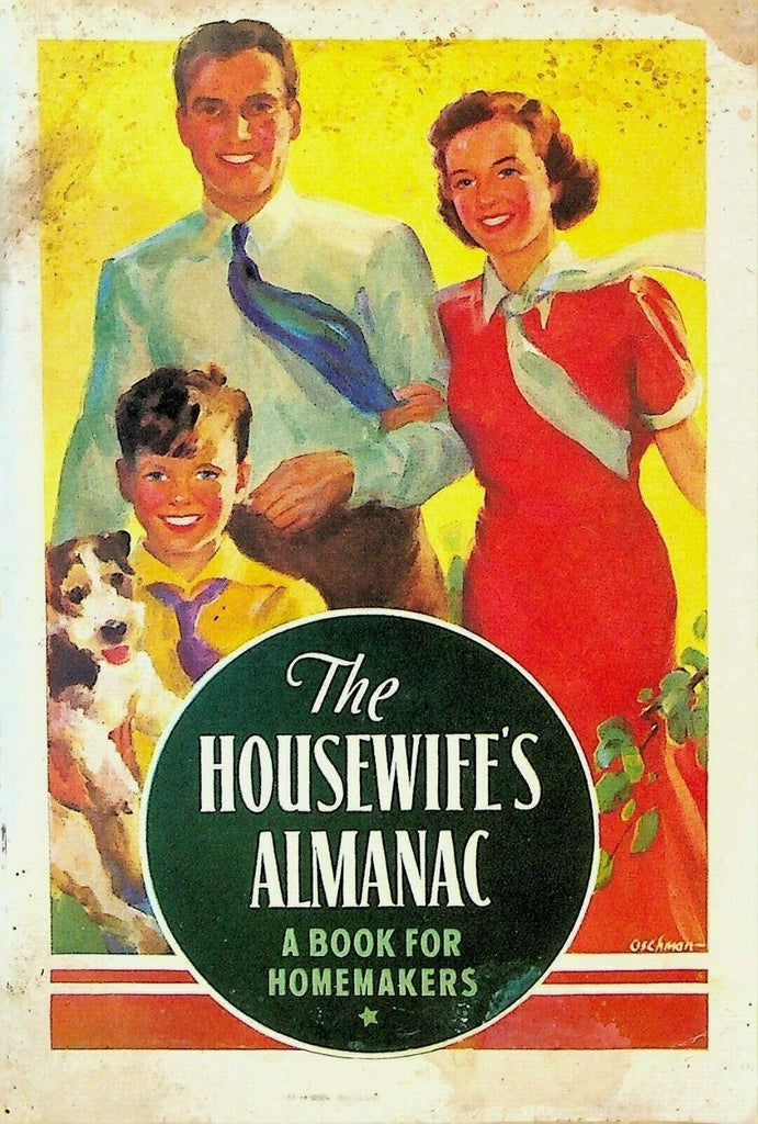 Housewife's Almanac Book for Homemakers 1938 Kellogg's Cereal