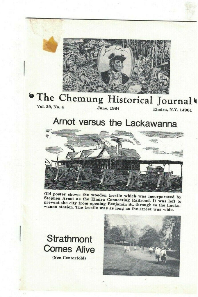 Chemung Historical Journal June 1984 Stephen Arnot Lackawanna Station RR
