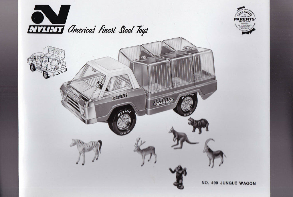 Jungle Wagon Nylint  8x10 Glossy Photo #490
