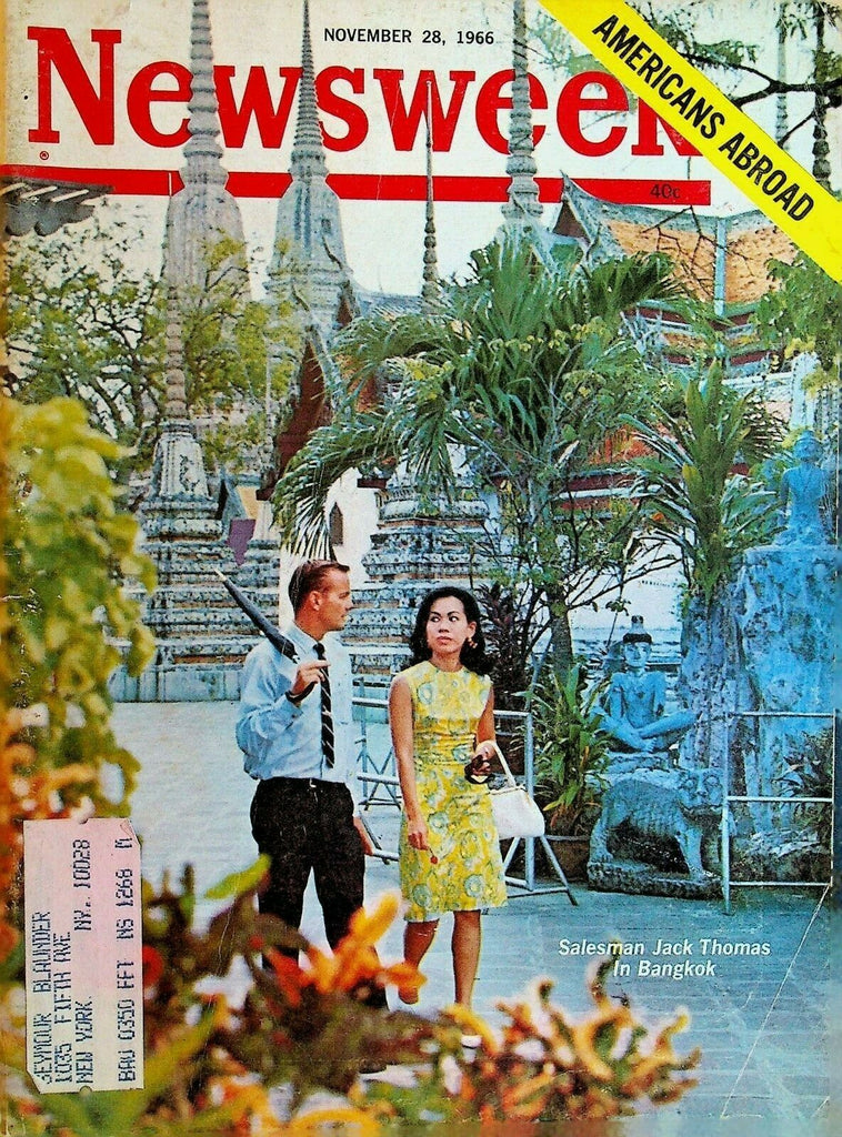 Newsweek Magazine November 28 1966 Civil Rights Sandy Koufax Marilyn Monroe