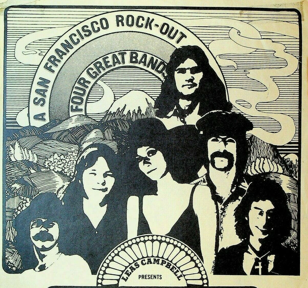 Bloodrock Cold Blood Sylvester Hot Band It's a Beautiful Day Handbill 1973