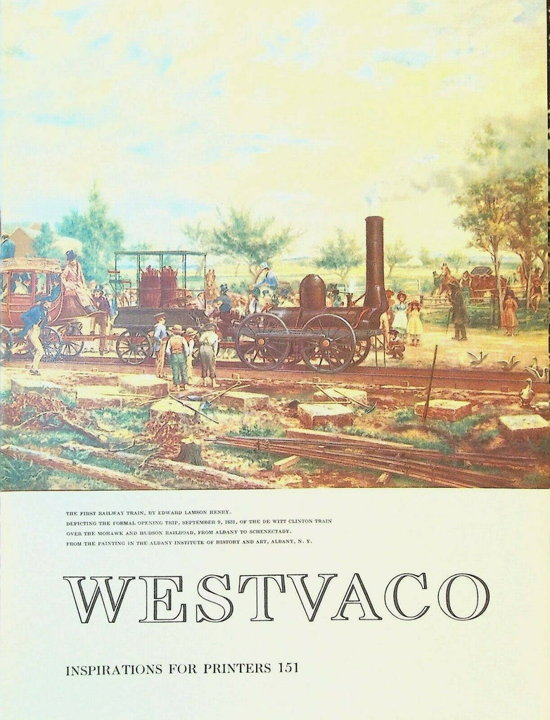 Westvaco Inspirations for Printers Magazine 151 1945 Edward Lamson Henry