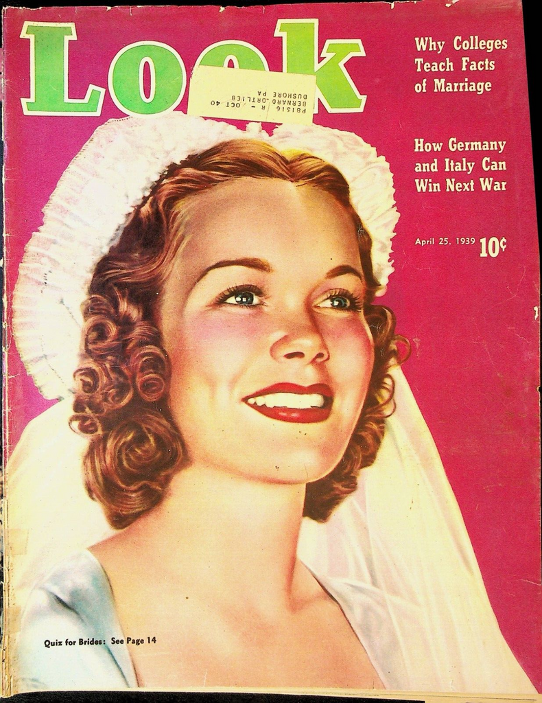 Look Magazine April 25 1939 Princeton Men Circus Dodge City Movie