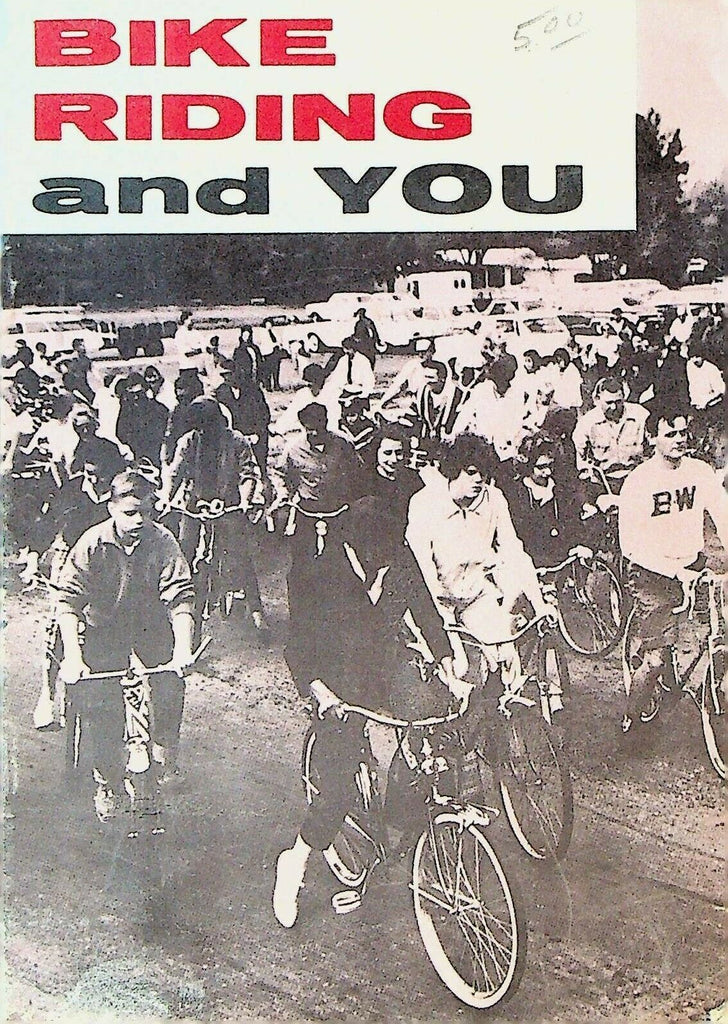 Bike Riding & You Booklet 1960s National Research Bureau Bicycles