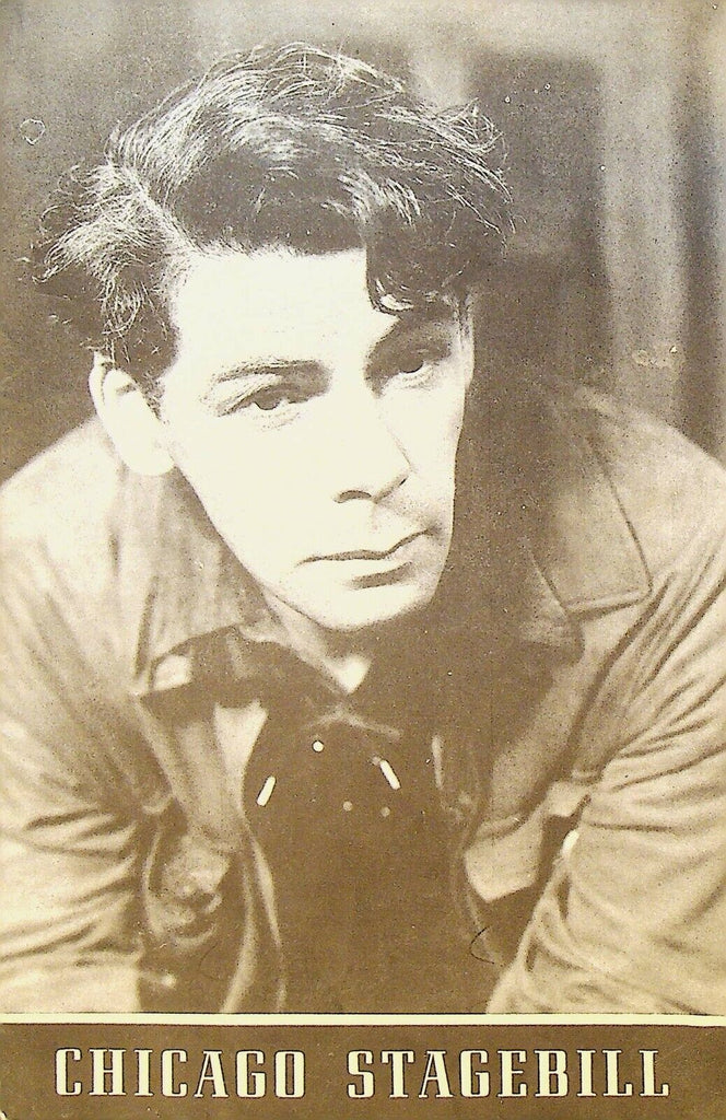 Key Largo Chicago Stagebill April 1 1940 Paul Muni Karl Malden Helen Carroll