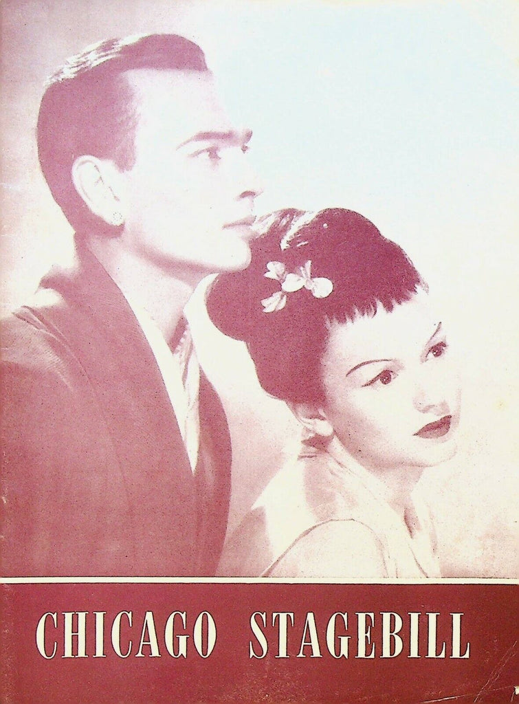 Lute Song Chicago Stagebill February 2 1947 Yul Brynner Dolly Haas Louis Hector