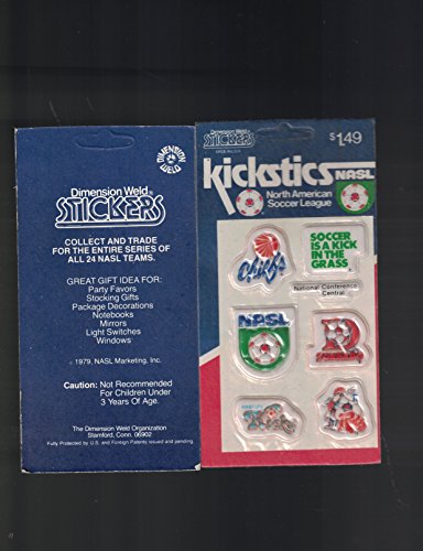 NASL North American Soccer League Kickstics