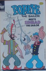 Popeye Comic #166