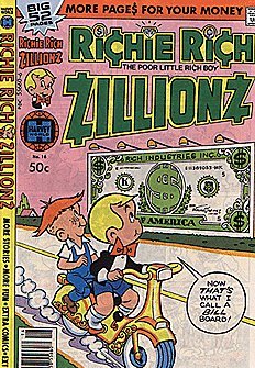 Richie Rich Zillionz (1976 series) #16
