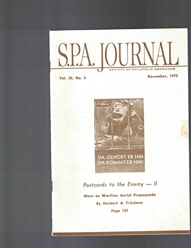 SPA Journal November 1975 Postcards to the Enemy II