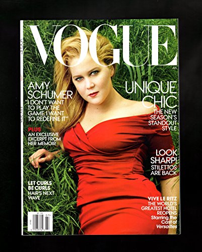 Vogue Magazine (July, 2016) Amy Schumer Cover