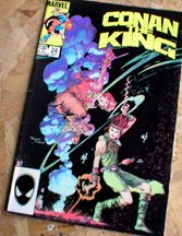 Conan the King Comic Book - "Fragments: A Witch's Tale" - Vol 1 No 24 - September 1984