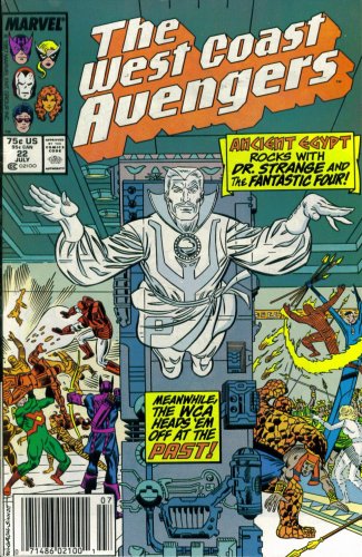 The West Coast Avengers #22 : The Time of Sands (Marvel Comics)