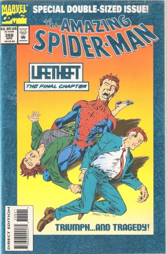 The Amazing Spider-man #388 (Lifetheft Part 3) Vol. 1 April 1994