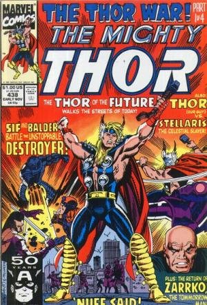 Thor #438 "Zarrko & Servitor Appearance"