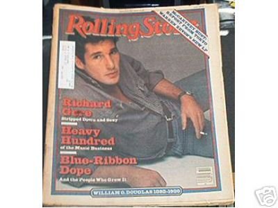 RICHARD GERE ISSUE ROLLING STONE # 312---MARCH 6TH, 1980