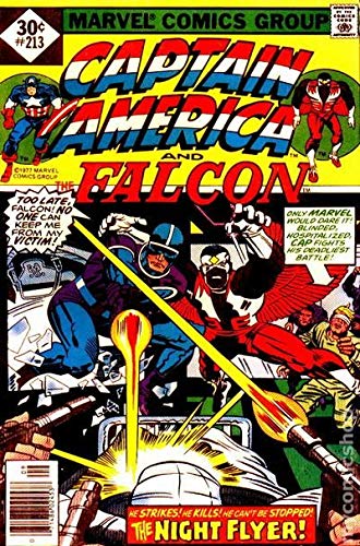 Captain America and the Falcon #213 (The Night Flyer!)