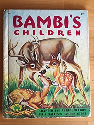 Bambi's Children (Wonder Book #544, 1951)