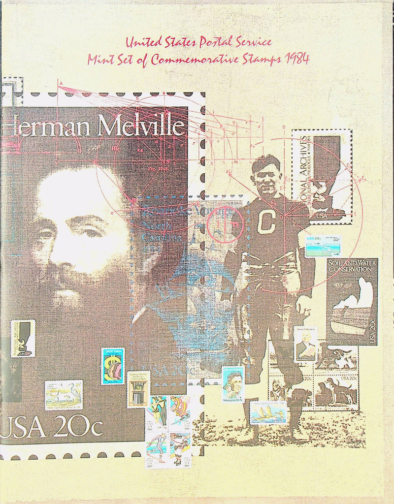 United States Postal Service Mint Set of Commemorative Stamps 1984 Book