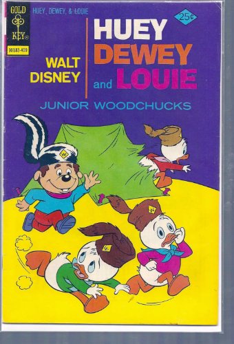 HUEY, DEWEY, AND LOUIE JUNIOR WOODCHUCKS # 28, 5.0 VG/FN