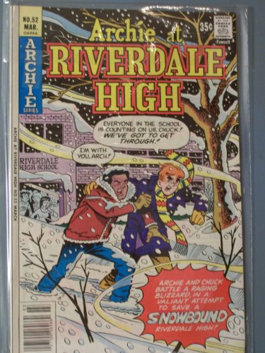 Archie At Riverdale High Comic Book (The Bench Warmers, 52)