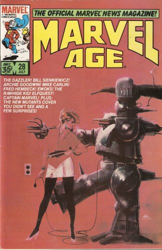 Marvel Age #28 July 1985