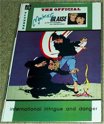 The Official Modesty Blaise No. 3 Sep "International Intrigue and Danger"