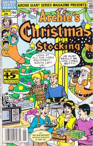 Archie's Christmas Stocking (The Little Man Who Wasn't There, No 579 Jan. Archie Giant Series)