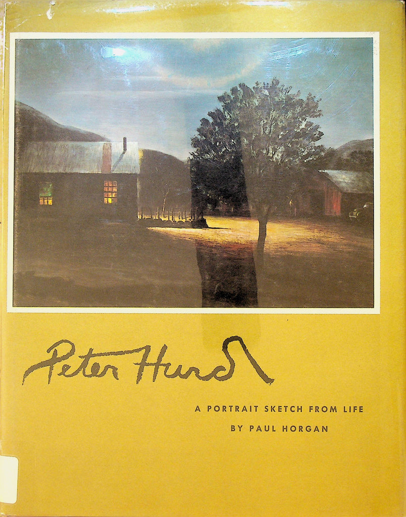 Peter Hurd A Portrait Sketch From Life by Paul Horgan
