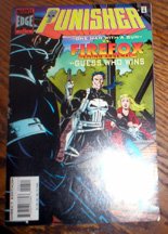THE PUNISHER comic book ("One Man with a Gun vs. Firefox -- Living Arsenal") Vol. 1 No. 6. April 1996