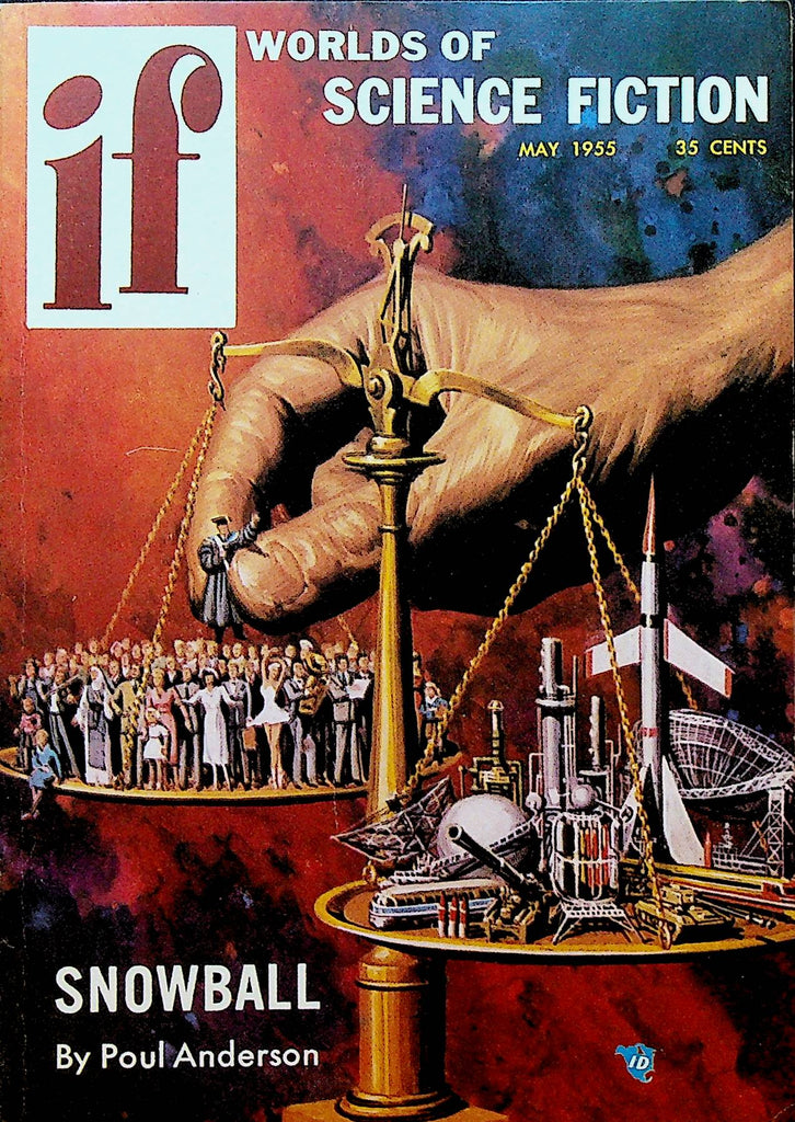 Worlds of If Science Fiction Magazine May 1955