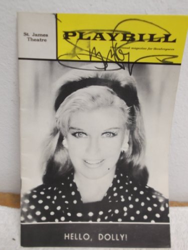 Playbill St. James Theatre (Hello, Dolly!)