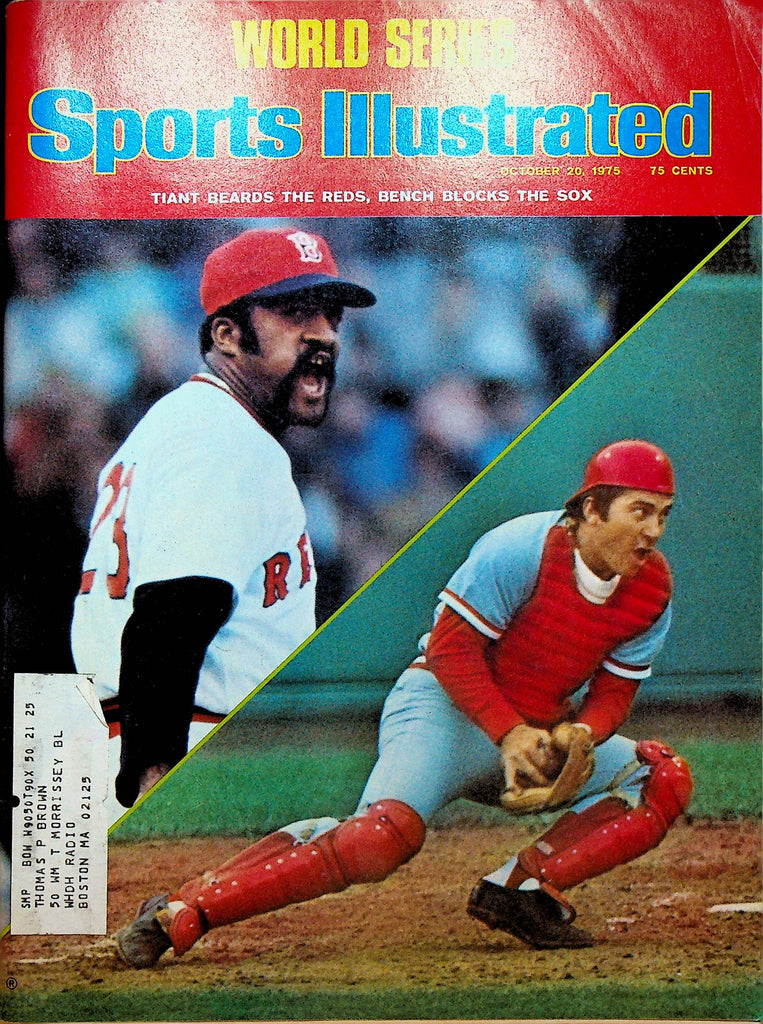 Sports Illustrated October 20 1975 World Series