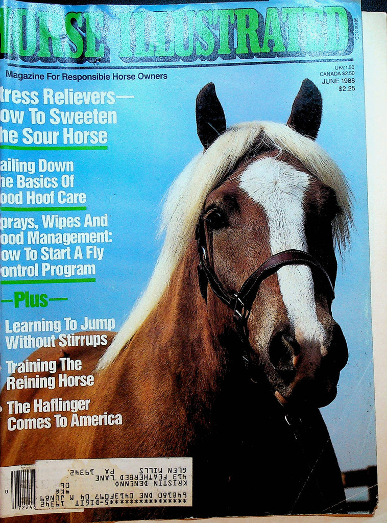 Horse Illustrated Magazine June 1988