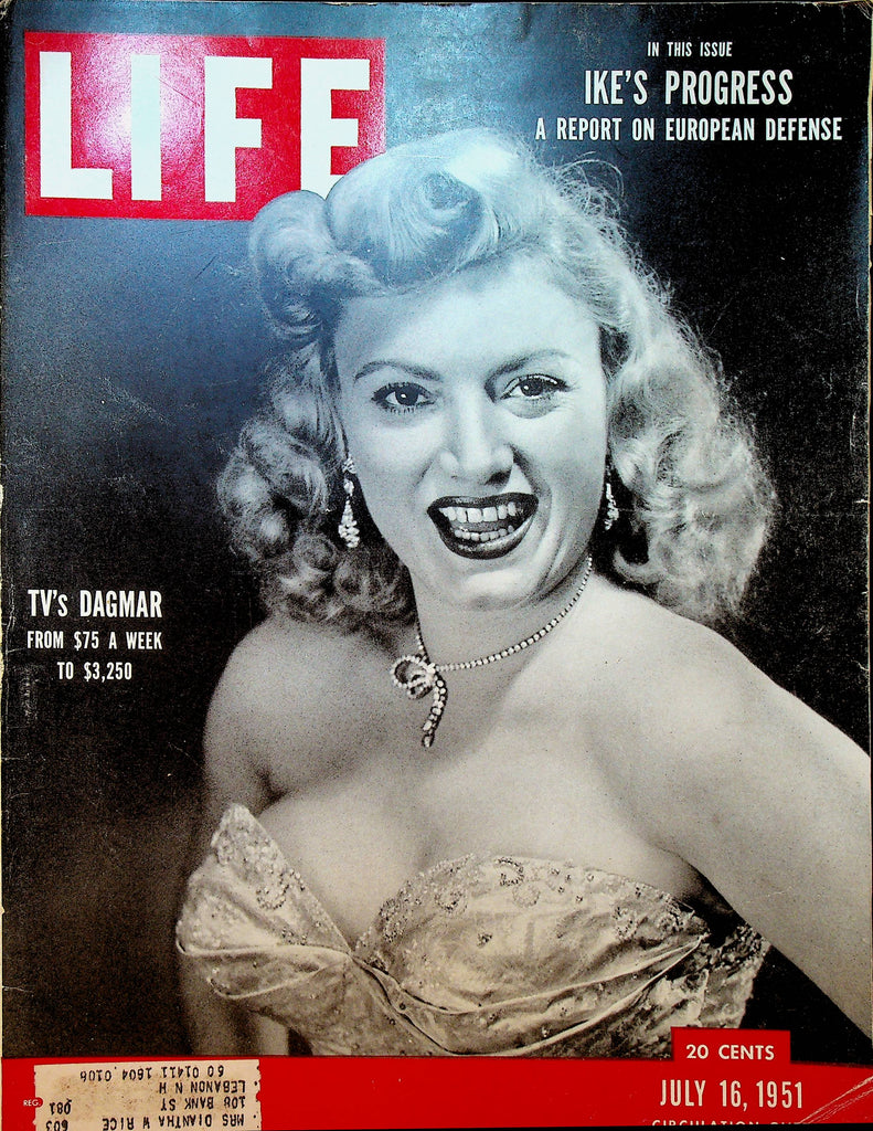 Life Magazine July 16 1951 Dagmar