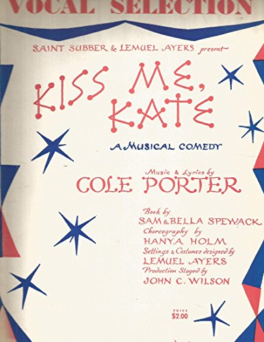 Vocal Selections - Kiss Me, Kate
