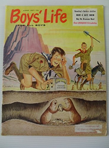 Boys' Life August 1957 (Vol. XLVII No. 8)