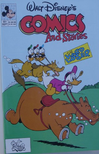 Walt Disney`s Comics And Stories Comic Book No.551 From W.D. Comics