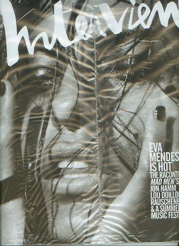 Interview Magazine (August, 2008) Eva Mendes Cover