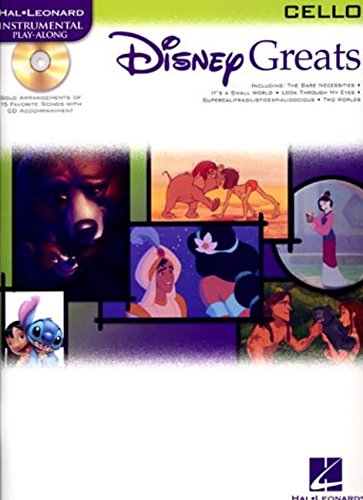 Disney Greats: for Cello Instrumental Play-Along Pack (Hal Leonard Instrumental Play-Along)