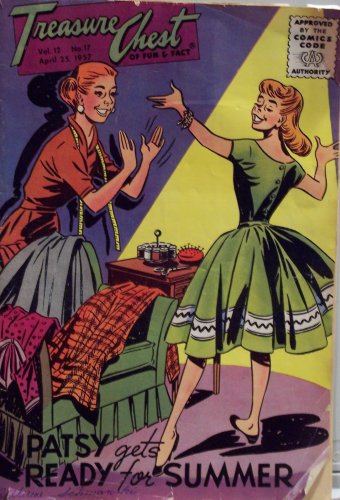 Treasure Chest of Fun & Fact (Patsy Gets Ready for Summer, Vol. 12, No. 17 April 25, 1957)