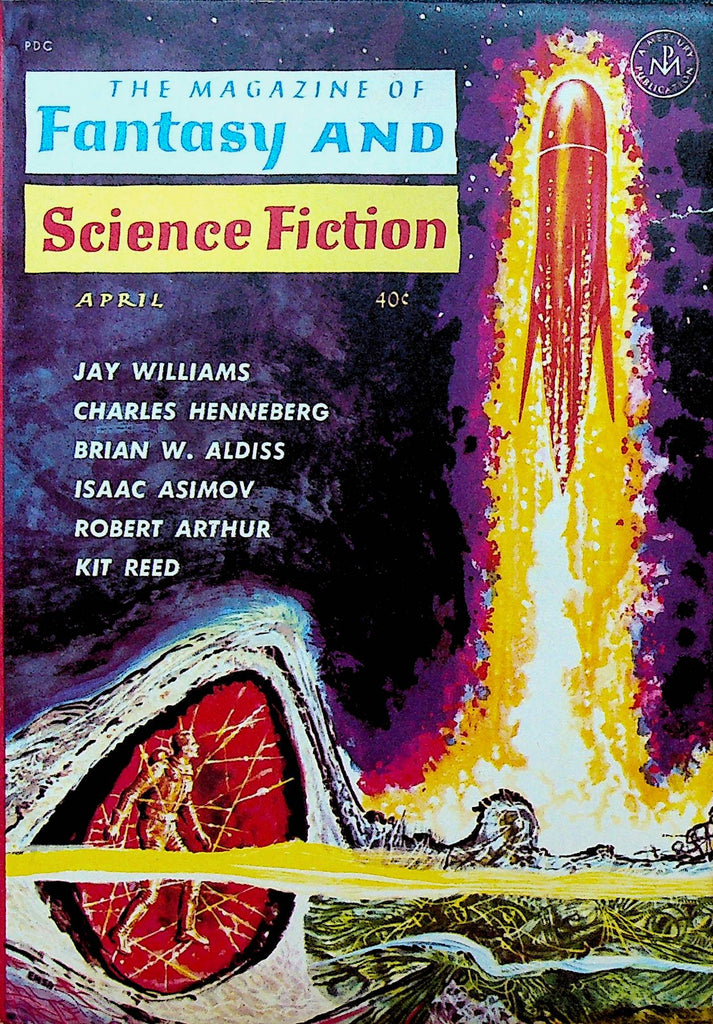 Magazine of Fantasy & Science Fiction April 1962