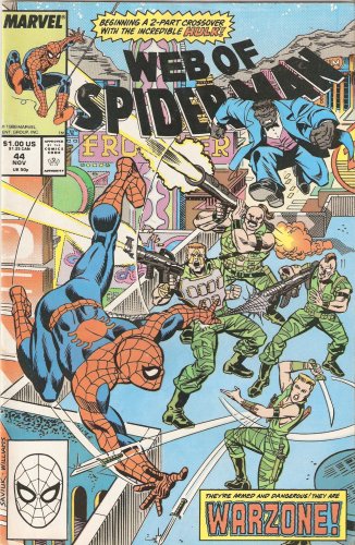 Web of Spider-man #44 November 1988