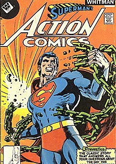 Action Comics (1938 series) #485 WHITMAN