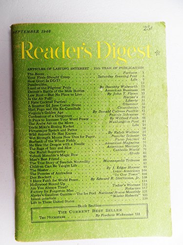 Reader's Digest September 1946